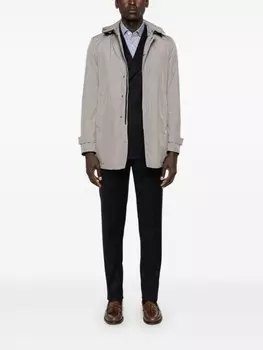 Herno куртка со съемным капюшоном, серый