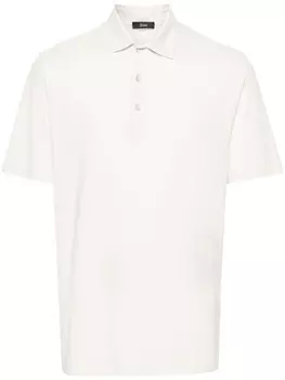Herno легкая рубашка поло, нейтральный цвет