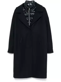 Herno многослойное пальто, синий