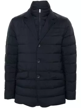 Herno многослойный пуховик, синий