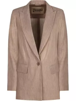 Herno однобортный пиджак, нейтральный