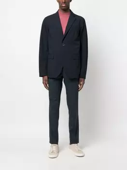 Herno однобортный пиджак, синий