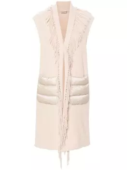 Herno пальто без рукавов, нейтральный цвет
