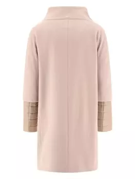 Herno пальто из натуральной шерсти на молнии, нейтральный цвет