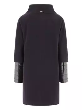 Herno пальто из натуральной шерсти на молнии, синий