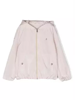 Herno плащ на молнии с логотипом, розовый