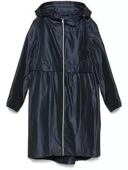 Herno плащ с капюшоном, синий