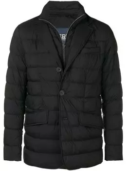 Herno пуховик на молнии, черный