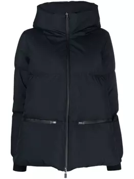 Herno пуховик с длинными рукавами, синий