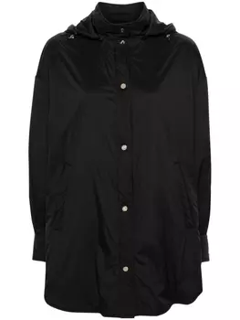 Herno пуховик с капюшоном, черный