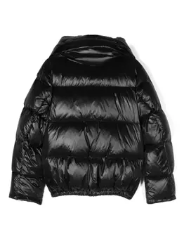 Herno пуховик с логотипом, черный