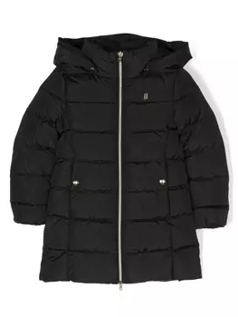 Herno пуховик с логотипом, черный