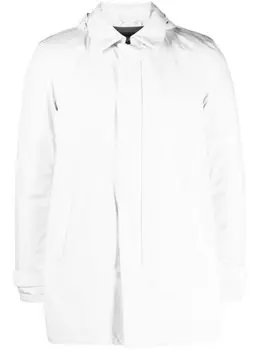 Herno пуховик со съемным капюшоном, нейтральный цвет