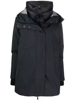 Herno reversible double-layer parka, черный