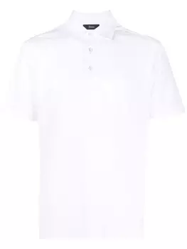 Herno рубашка поло с короткими рукавами, белый