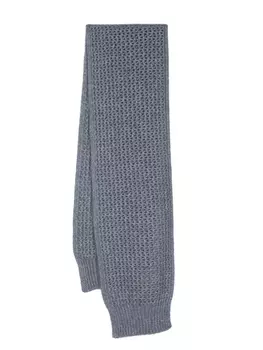 Herno шарф рыхлой вязки с люрексом, синий