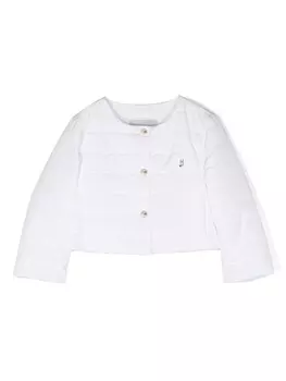 Herno стеганый пуховик, белый