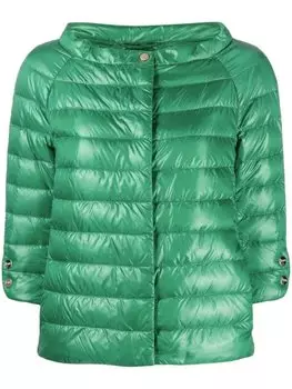Herno стеганый пуховик Elsa, зеленый