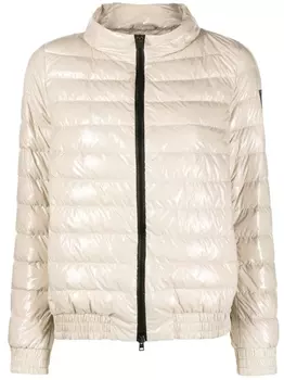 Herno стеганый пуховик, нейтральный цвет