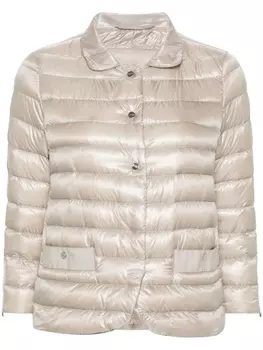 Herno стеганый пуховик, нейтральный цвет