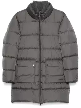 Herno стеганый пуховик, серый
