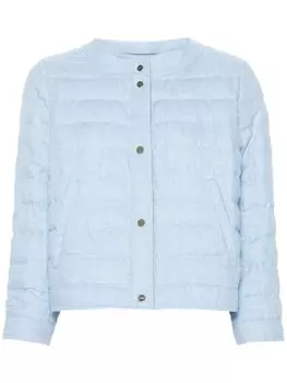 Herno стеганый пуховик, синий