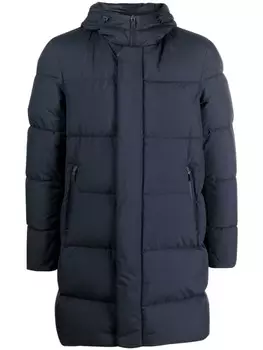 Herno стеганый пуховик, синий
