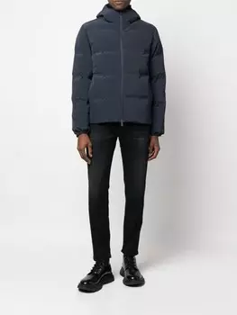 Herno стеганый пуховик, синий