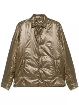 Herno стеганый пуховик, зеленый