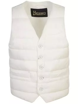 Herno стеганый жилет, белый