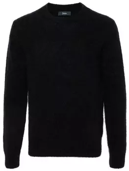 Herno свитер с логотипом, синий