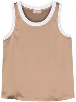 Herno топ без рукавов, коричневый