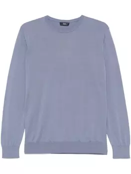 Herno топ тонкой вязки, синий