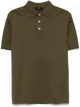 Herno трикотажная рубашка поло, зеленый