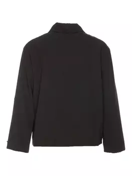 Herno твиловая куртка-рубашка, черный