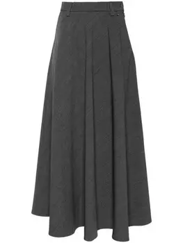 Herno твиловая юбка, серый