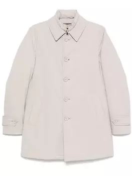 Herno утепленная куртка-парка, нейтральный цвет