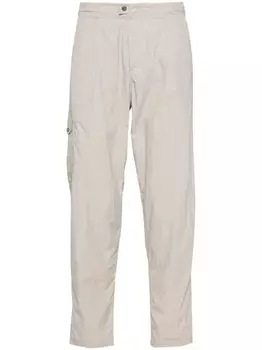 Herno зауженные брюки средней посадки, нейтральный цвет