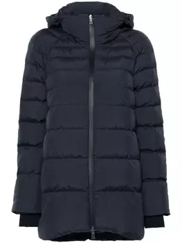 Herno жакет А-образной формы, синий