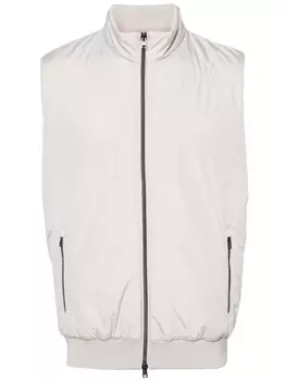 Herno жилет на молнии, серый