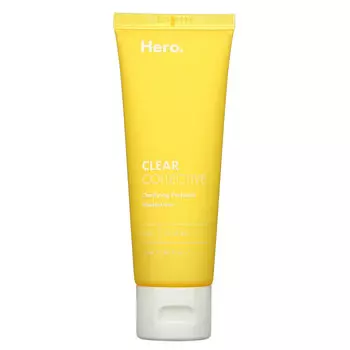 Hero Cosmetics, Clear Collective, очищающий увлажняющий крем с пребиотиками, 70 мл (2,36 жидк. унции)