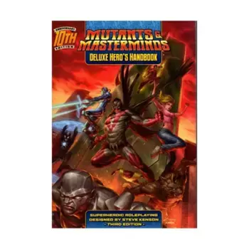 Hero's Handbook (Deluxe 10th Anniversary Edition), Mutants & Masterminds (d20) (3rd Edition), твердый переплет