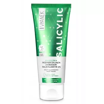 Hero Salicylic Очищающая маска с салициловой кислотой, 75 мл Vianek