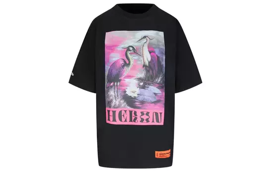 HERON PRESTON Футболка унисекс черные