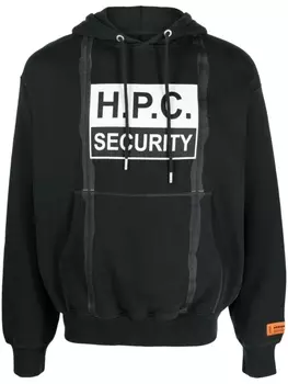 Heron Preston худи H.P.C Security Tape, черный