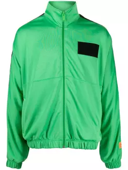 Heron Preston куртка Tracktop на молнии, зеленый