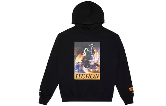 HERON PRESTON Мужская толстовка, Черный