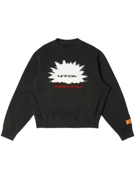 Heron Preston толстовка с логотипом, черный