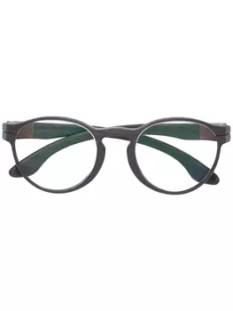 Herrlicht очки в круглой оправе, коричневый