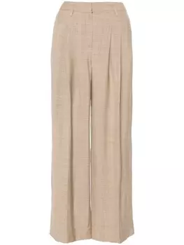 HERSKIND брюки Lotus широкого кроя, нейтральный цвет